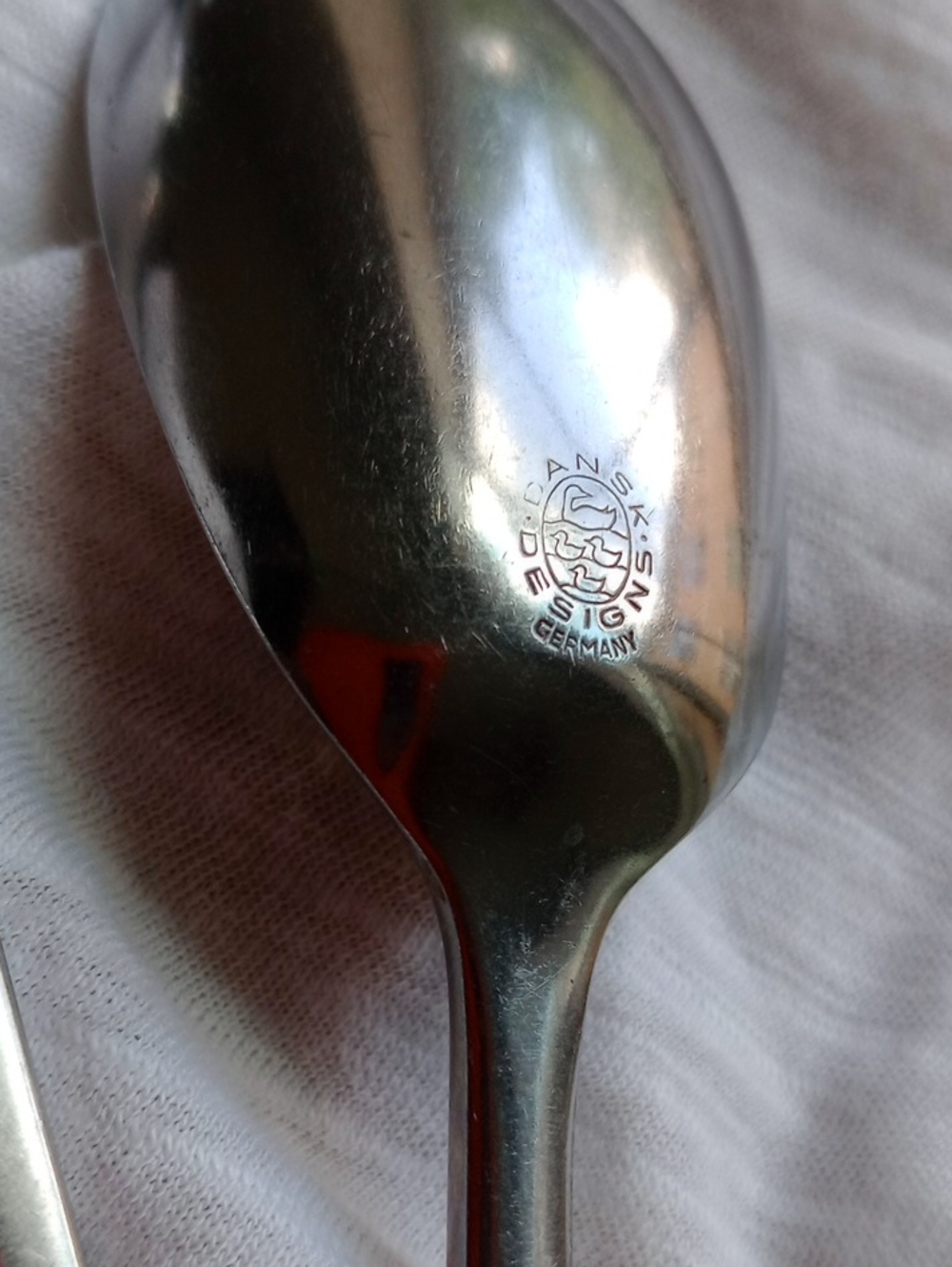 Dansk Designs VI Jens Quistgaard Salad Serving Three Pieces Ribbed Handles - Picture 11 of 13